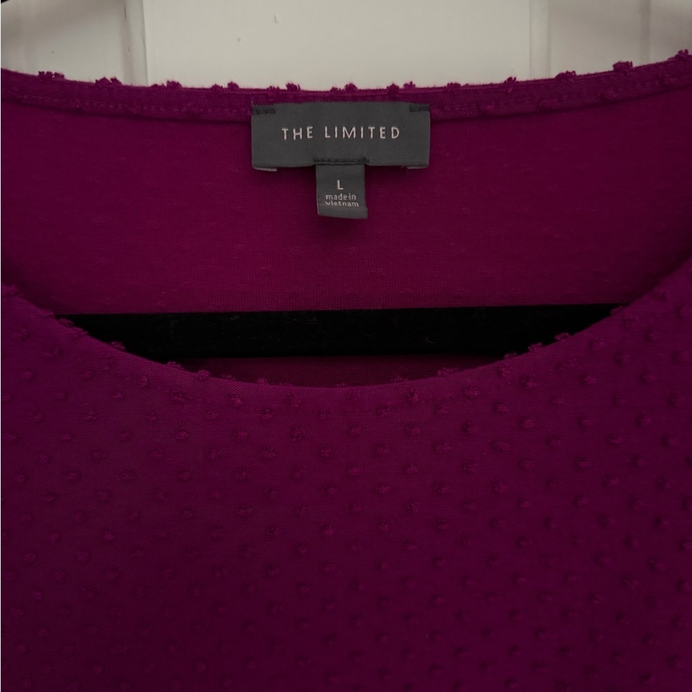 The Limited Maroon Short Sleeve Top - Picture 3 of 8